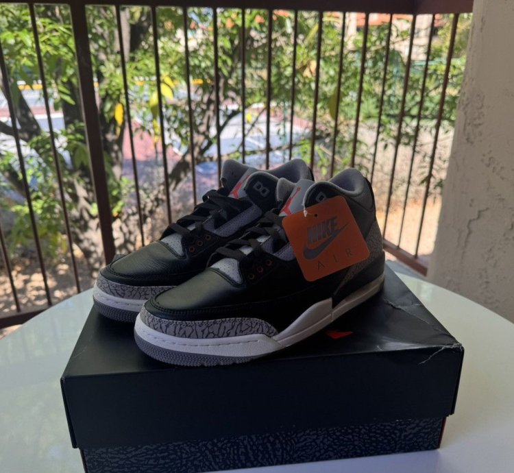 Air Jordan 3 Black Cement