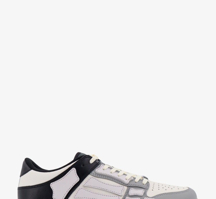 Amiri Two-tone Skel Top Low Size Eu 42 For Men