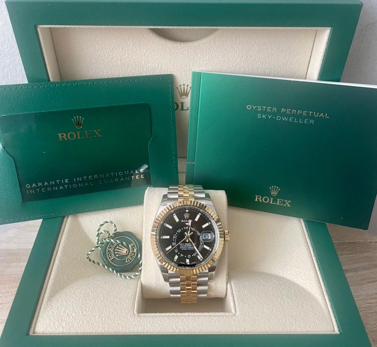 Rolex Sky-dweller Black Dial New