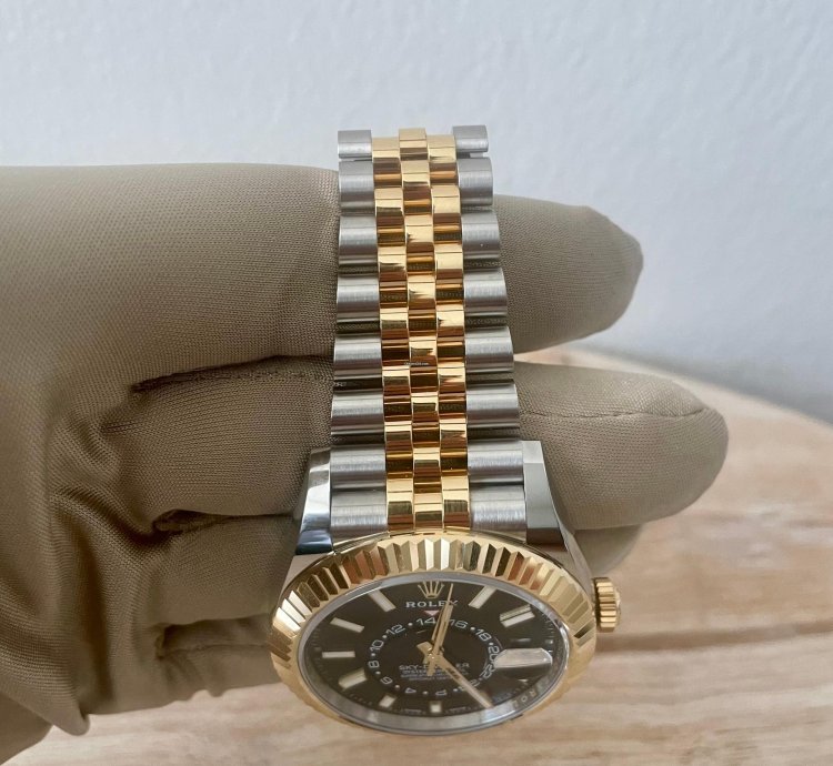 Rolex Sky-dweller Black Dial New