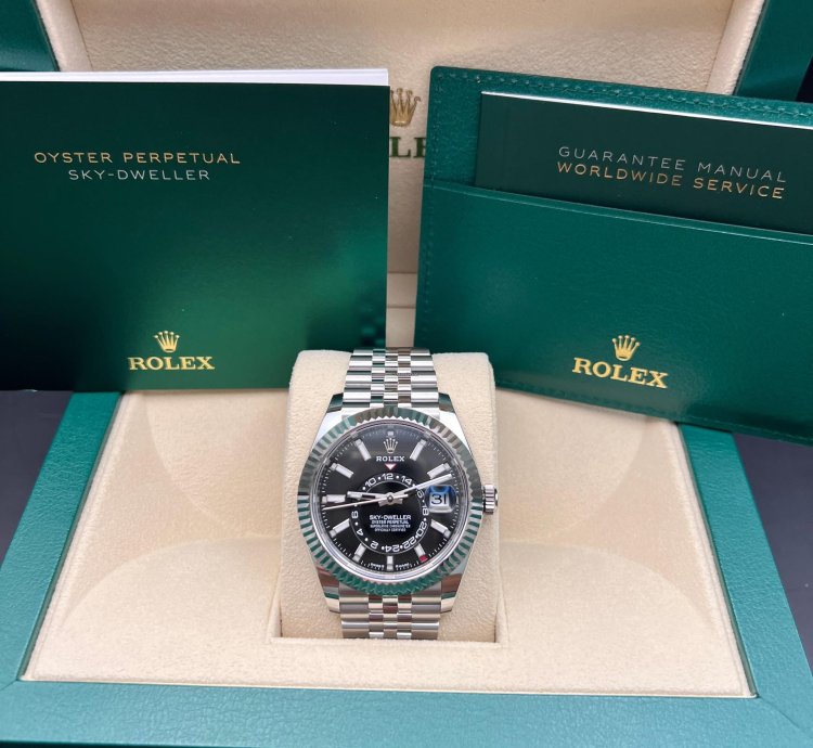 Rolex Sky-dweller Black Dial New Reference