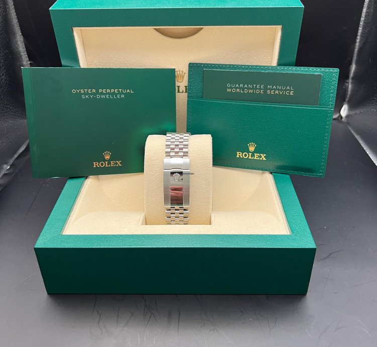 Rolex Sky-dweller Black Dial New Reference