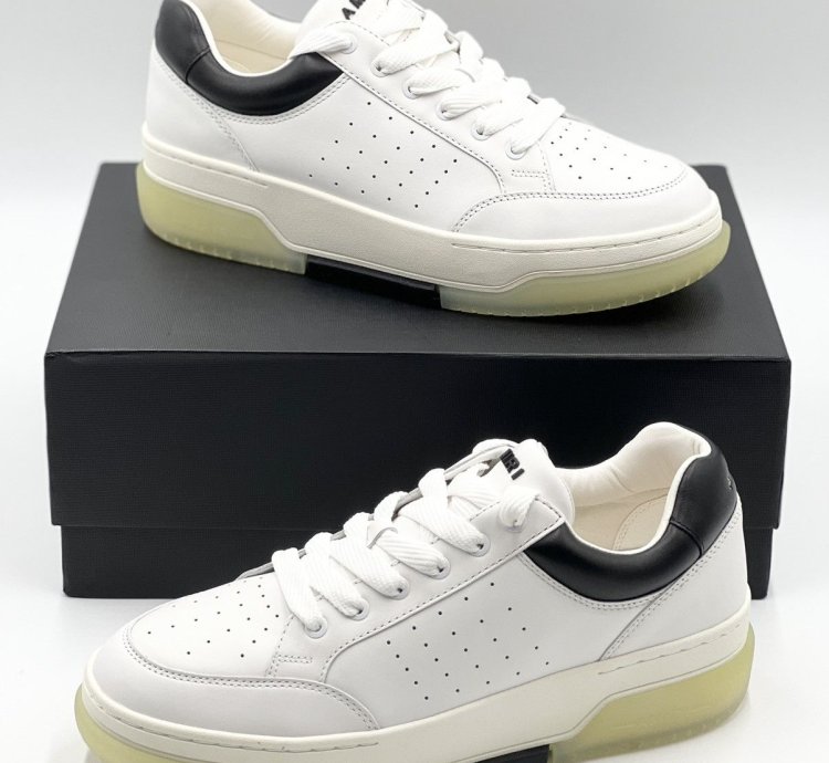 Amiri White Black Stadium Low Sneakers