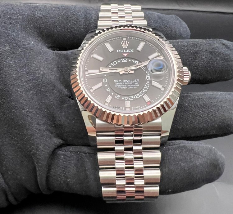 Rolex Sky-dweller Black Dial New Reference