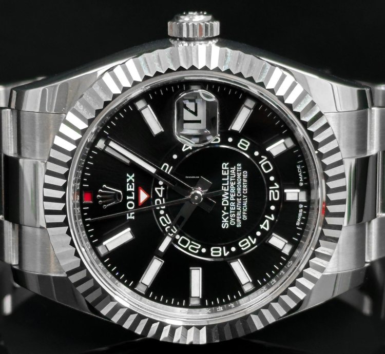 Rolex Sky-dweller Black Dial Oyster Bracelet 2024
