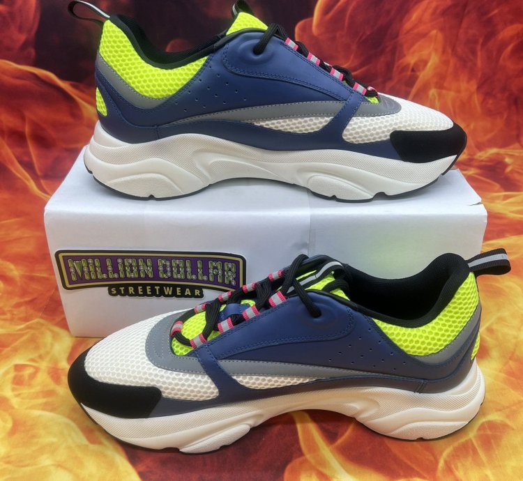 B22 Sneaker Blue Beige Sz- 13m 46eu