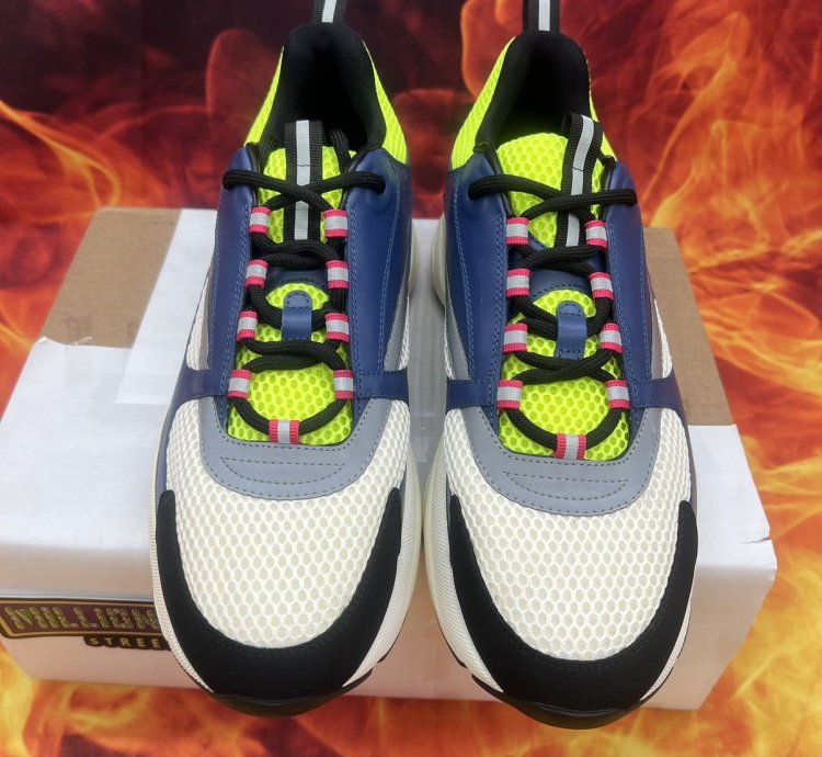 B22 Sneaker Blue Beige Sz- 13m 46eu