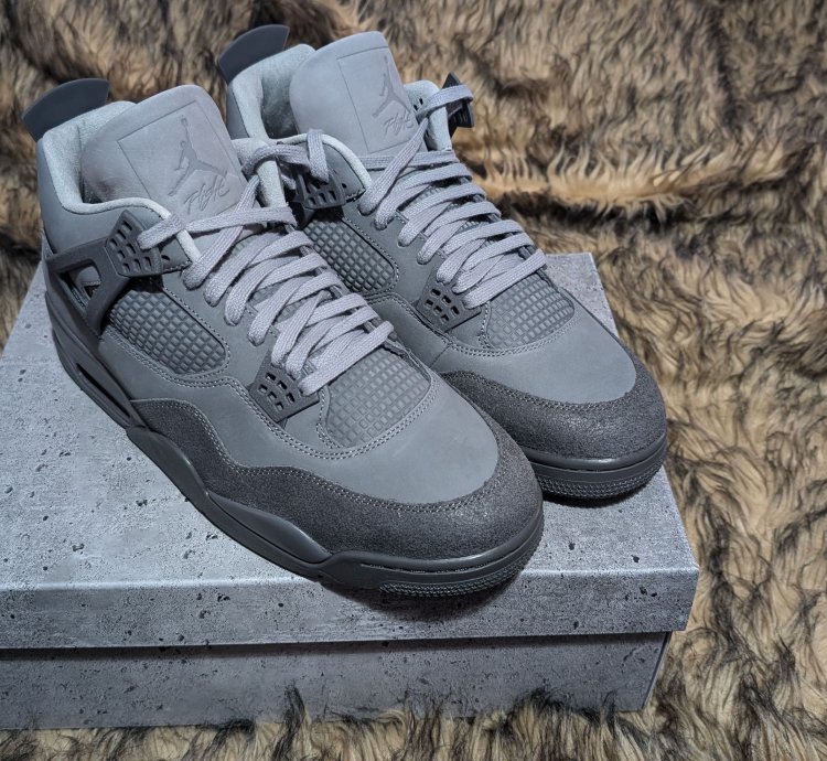 Air Jordan 4 Paris Olympics Wet Cement
