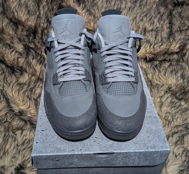 Air Jordan 4 Paris Olympics Wet Cement