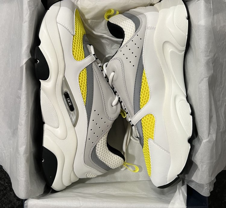 B22 Sneaker White Yellow