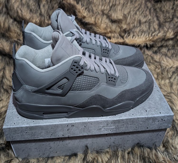 Air Jordan 4 Paris Olympics Wet Cement