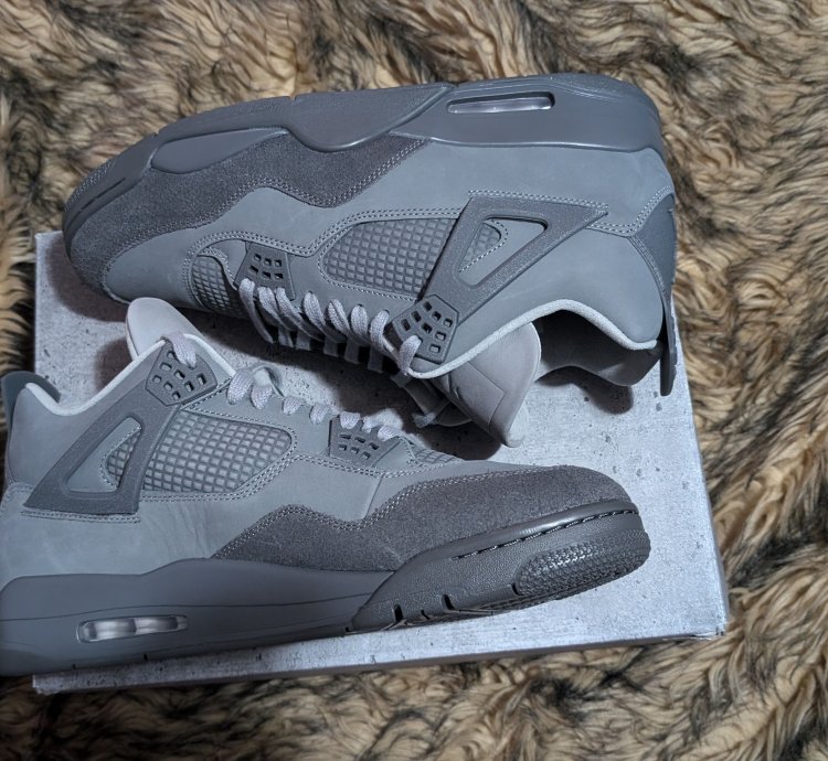 Air Jordan 4 Paris Olympics Wet Cement