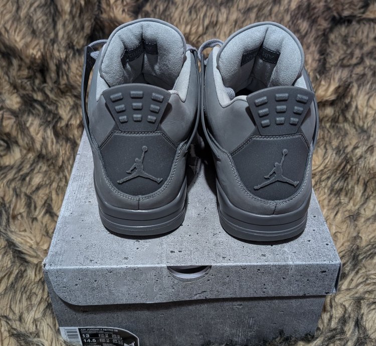 Air Jordan 4 Paris Olympics Wet Cement