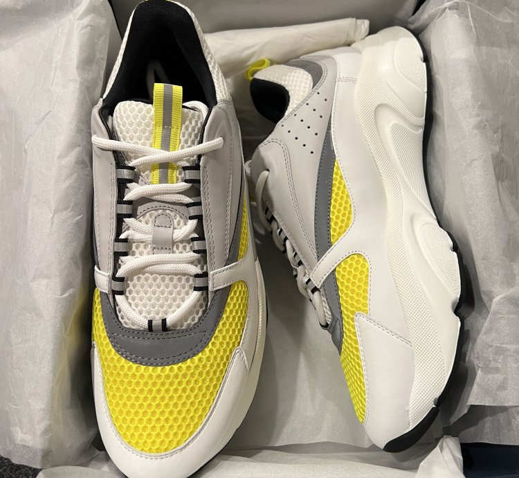 B22 Sneaker White Yellow