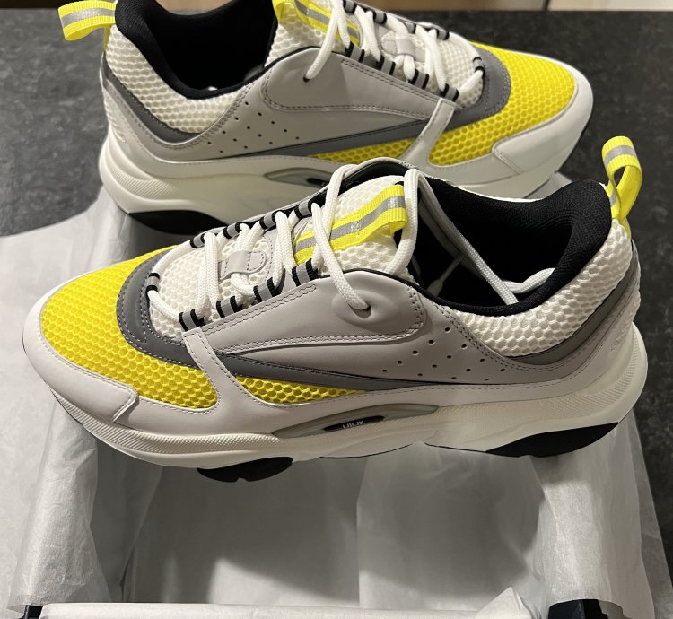 B22 Sneaker White Yellow