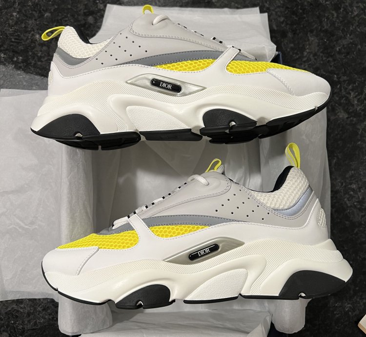 B22 Sneaker White Yellow