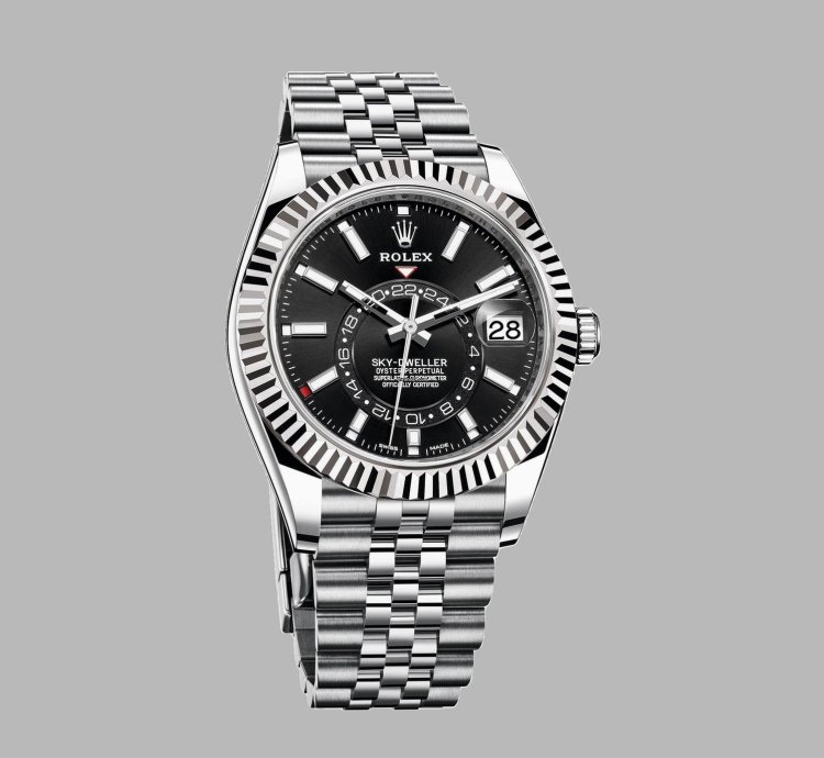 Rolex Sky-dweller Black Jubilee Bracelet 326934