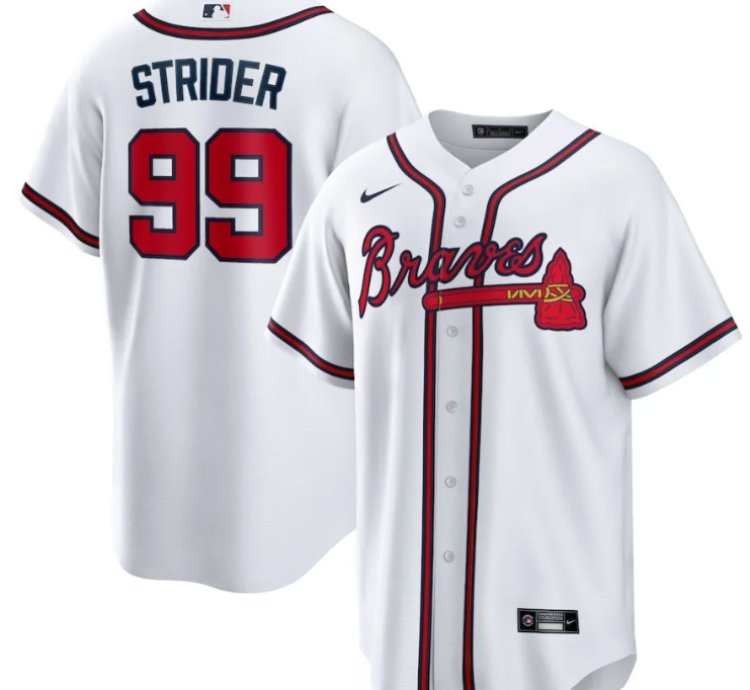 Tom Glavine 47 Atlanta Braves Home Limited Player Men Jersey - White