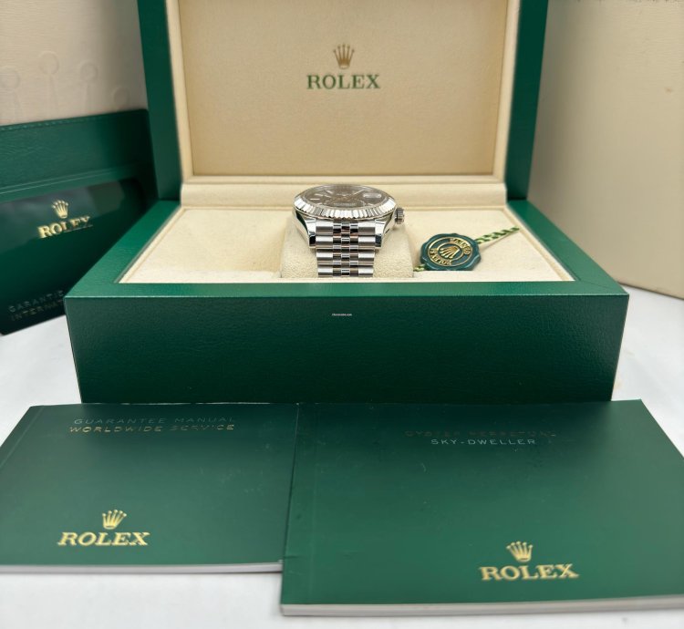 Rolex Sky-dweller Black Jubilee Bracelet 336934 Unworn 2024