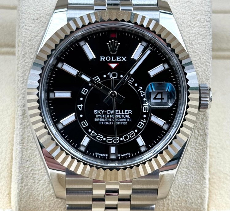 Rolex Sky-dweller Black Jubilee Bracelet 336934 Unworn 2024