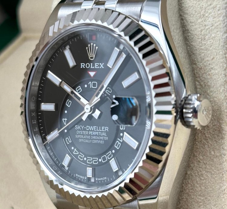Rolex Sky-dweller Black Jubilee Bracelet 336934 Unworn 2024