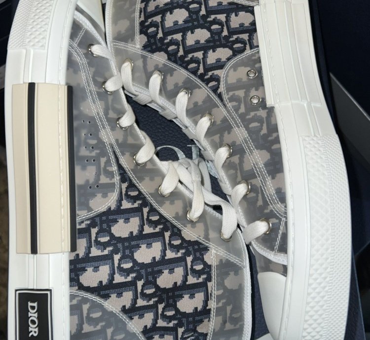 B23 Dior Mens High Top Chuck