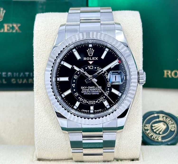 Rolex Sky-dweller Black Oyster 336934-0007 Unworn 2024