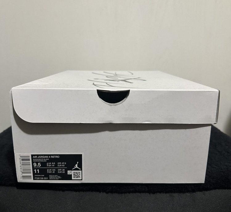 Air Jordan 4 White Thunder