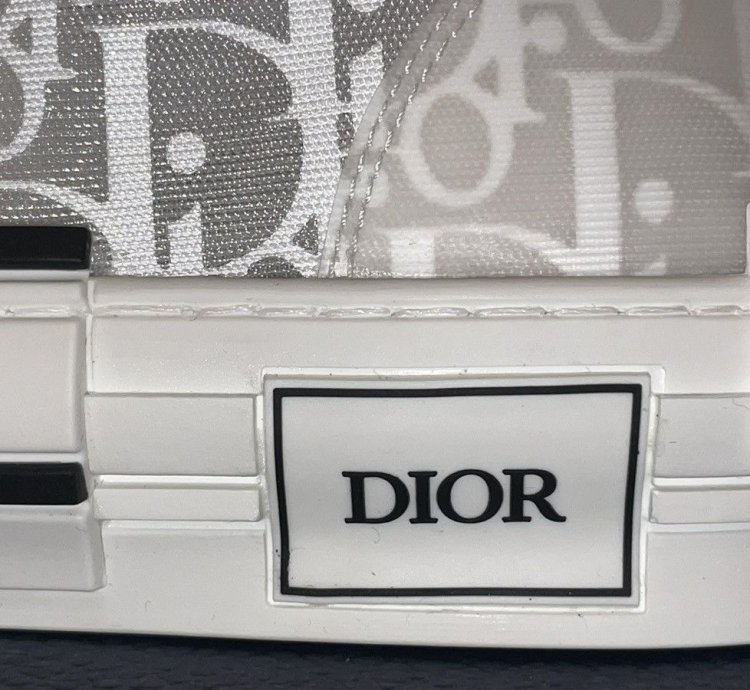 B23 High-top Sneaker White Dior Oblique Trasparenc Canvas
