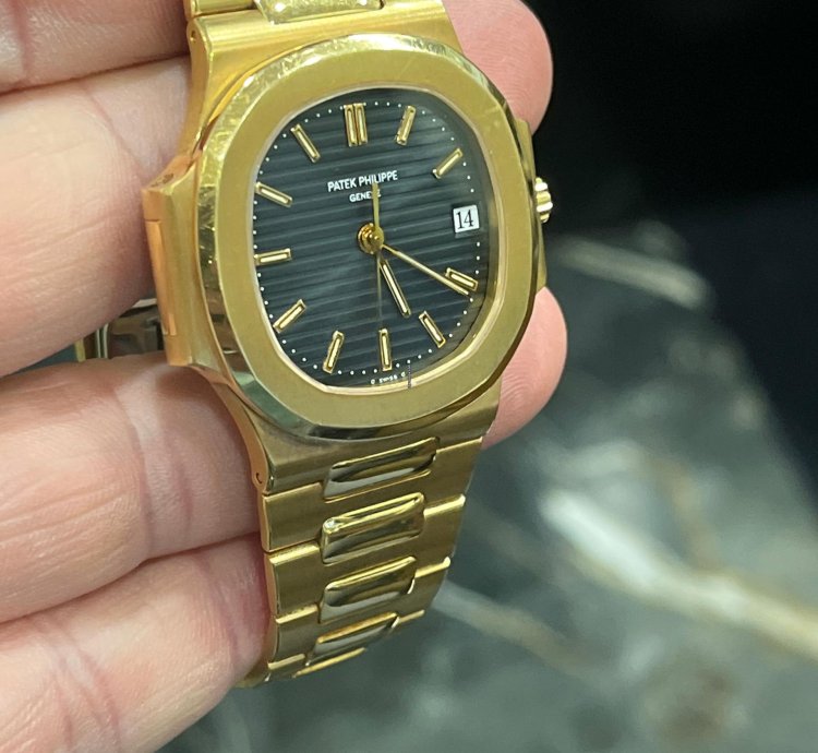 Patek Philippe 3800-rare Blue Dial-automatic-never Polish