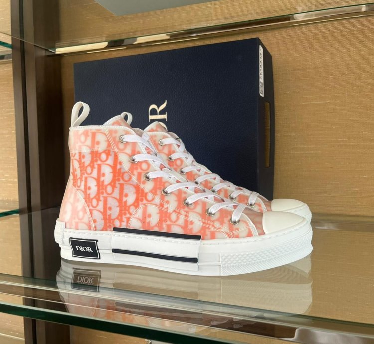 B23 Ht Oblique Sneakers In Orange