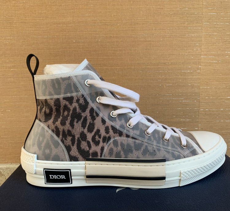B23 Leopard Sneakers In Brown