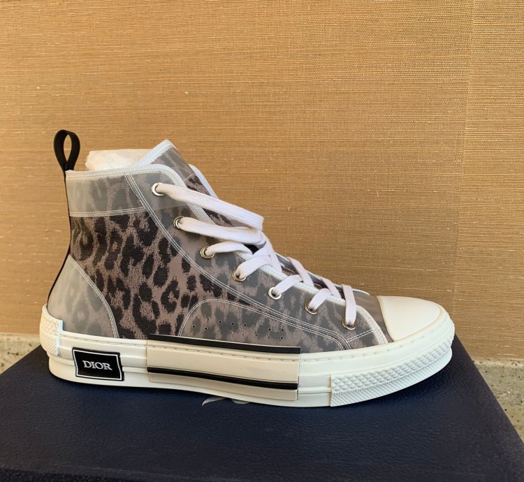 B23 Leopard Sneakers In Brown