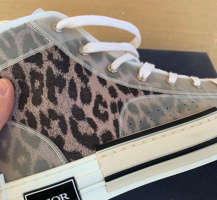 B23 Leopard Sneakers In Brown