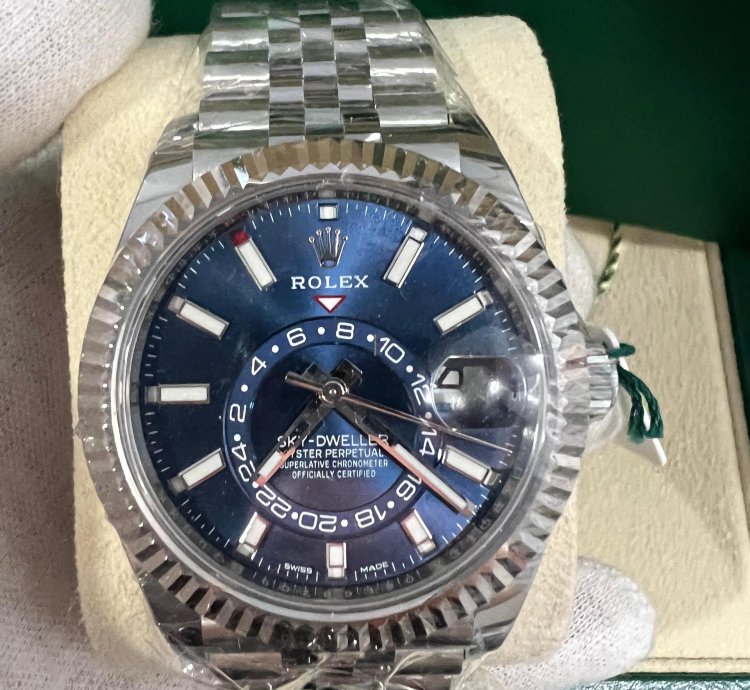 Rolex Sky-dweller Blue Dial 2024 Jubilee