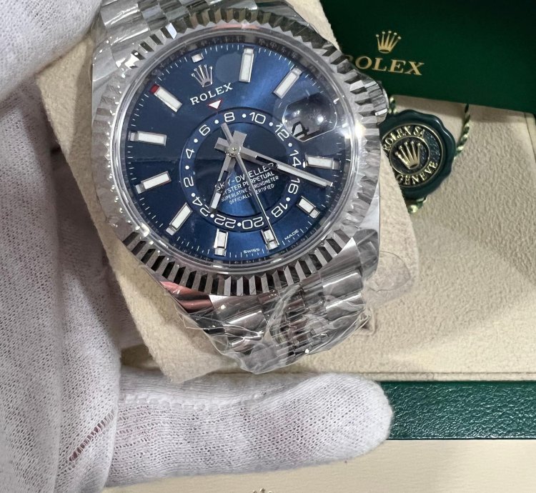 Rolex Sky-dweller Blue Dial 2024 Jubilee
