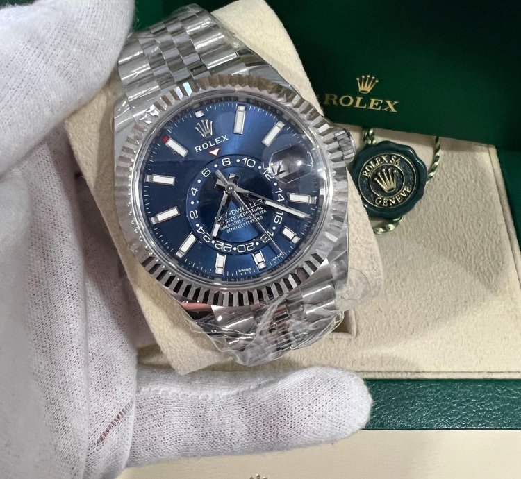 Rolex Sky-dweller Blue Dial 2024 Jubilee