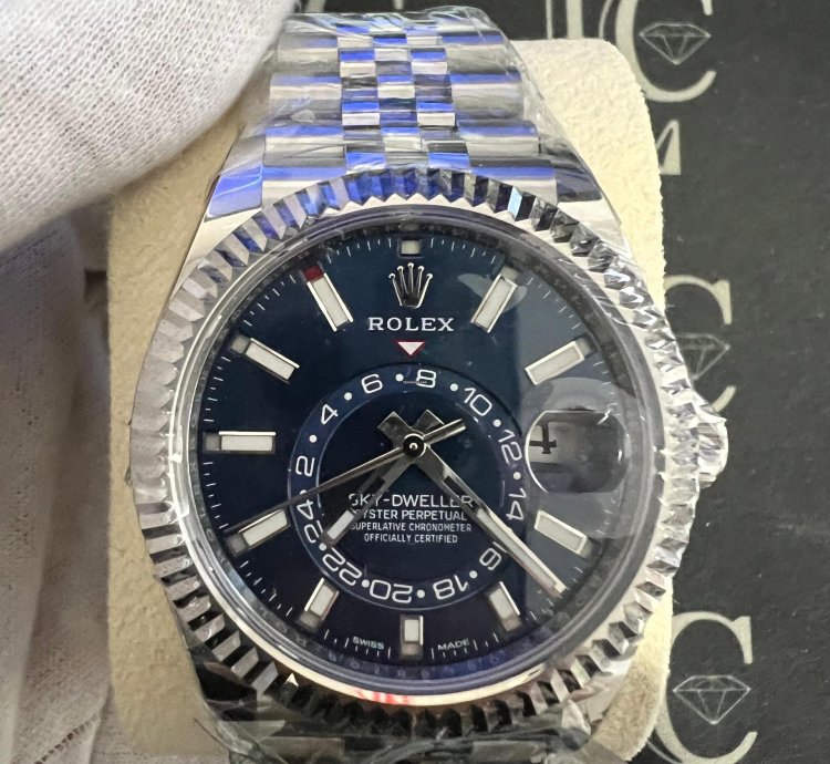 Rolex Sky-dweller Blue Dial 2024 Jubilee