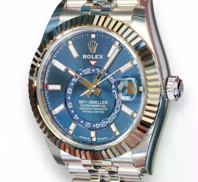 Rolex Sky-dweller Blue Dial 336934 Jubilee Bracelet