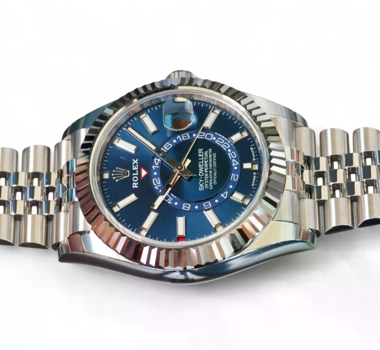 Rolex Sky-dweller Blue Dial 336934 Jubilee Bracelet