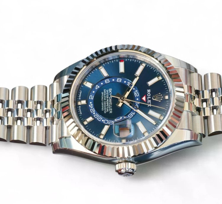 Rolex Sky-dweller Blue Dial 336934 Jubilee Bracelet