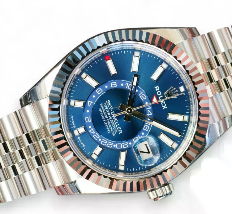 Rolex Sky-dweller Blue Dial 336934 Jubilee Bracelet