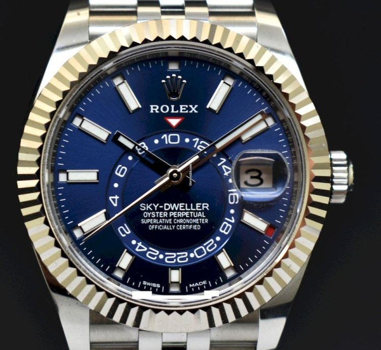 Rolex Sky-dweller Blue Dial Jubile New