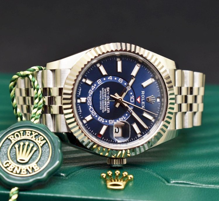 Rolex Sky-dweller Blue Dial Jubile New