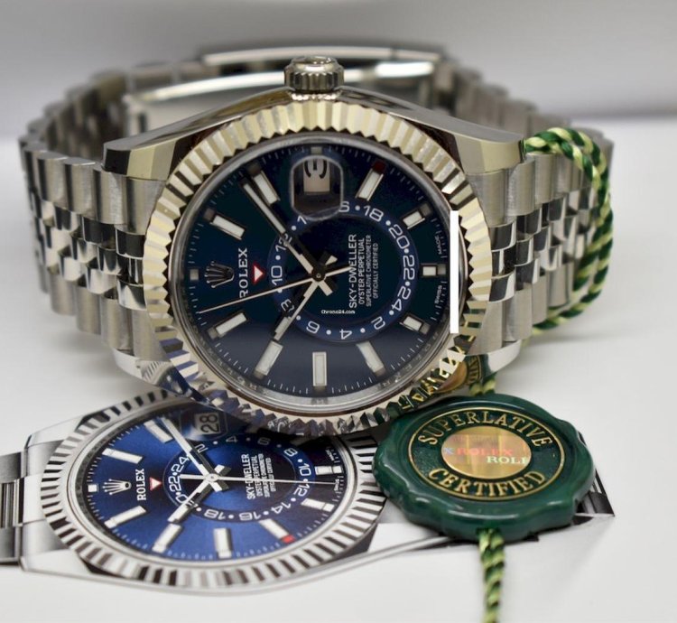 Rolex Sky-dweller Blue Dial Jubile New