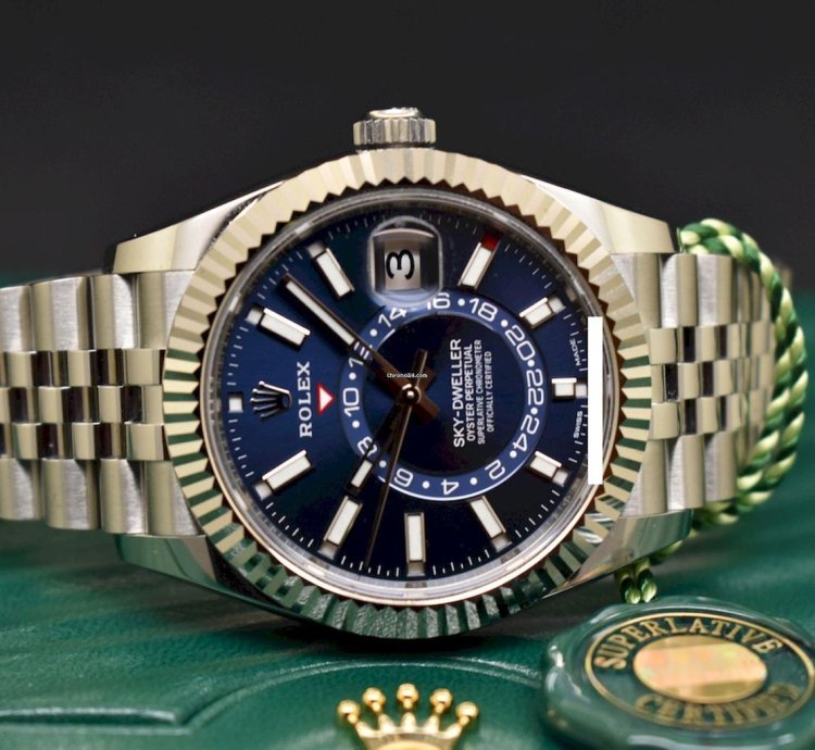 Rolex Sky-dweller Blue Dial Jubile New