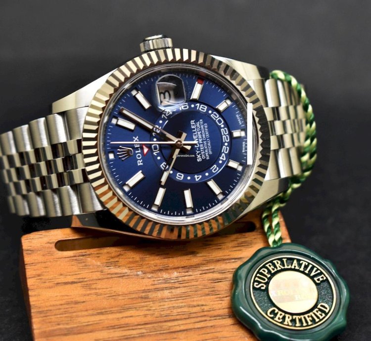Rolex Sky-dweller Blue Dial Jubile New