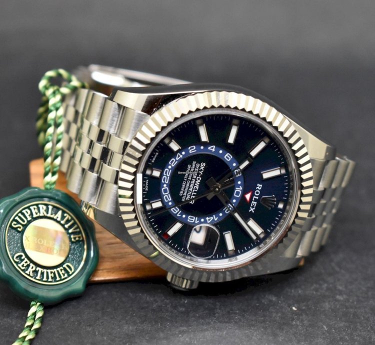Rolex Sky-dweller Blue Dial Jubile New