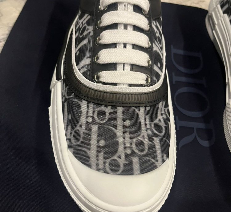 B23 Lt Half Oblique Sneakers In Black White