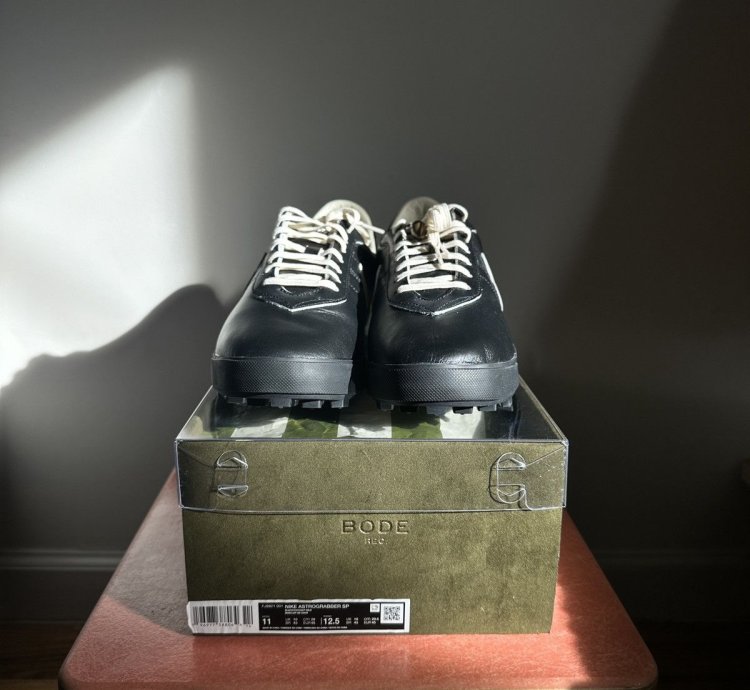 Bode Nike Astrograbber Size 11 Black New Never Worn